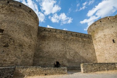 Akkerman kalesi, güzel manzaralı antik bir kale.