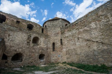 Akkerman kalesi, güzel manzaralı antik bir kale.