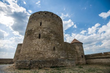 Akkerman kalesi, güzel manzaralı antik bir kale.