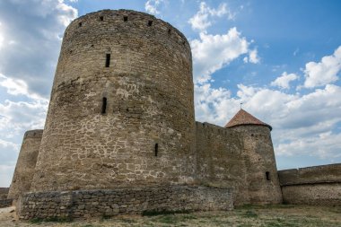 Akkerman kalesi, güzel manzaralı antik bir kale.