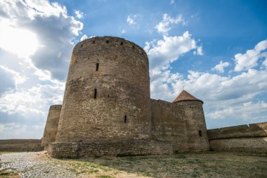 Akkerman kalesi, güzel manzaralı antik bir kale.