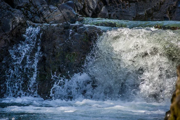 Prachtige Waterval Van Rivier — Stockfoto