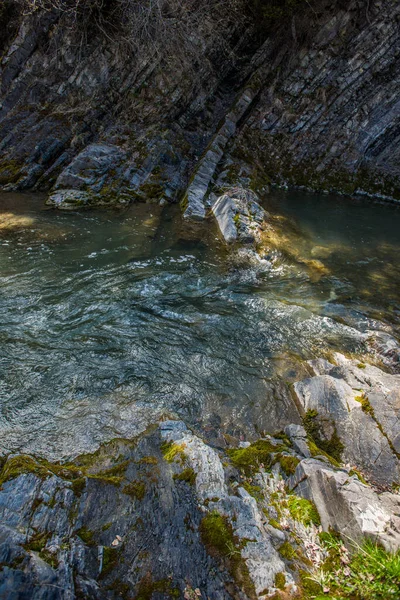 Krásný Vodopád Řeky — Stock fotografie