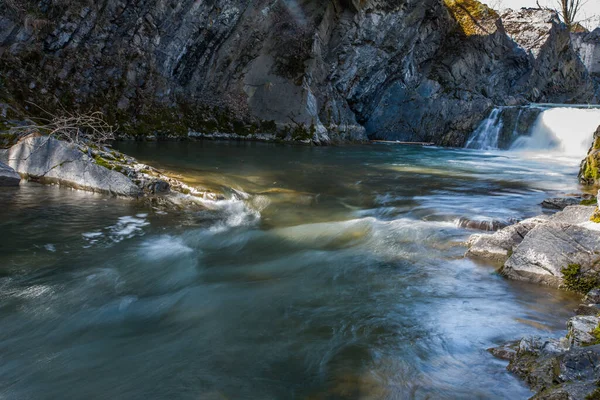 Красивый Водопад Реки — стоковое фото