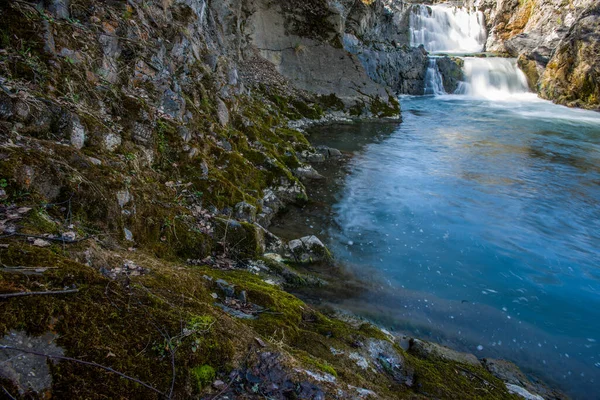 Piękny Wodospad Rzeki — Zdjęcie stockowe
