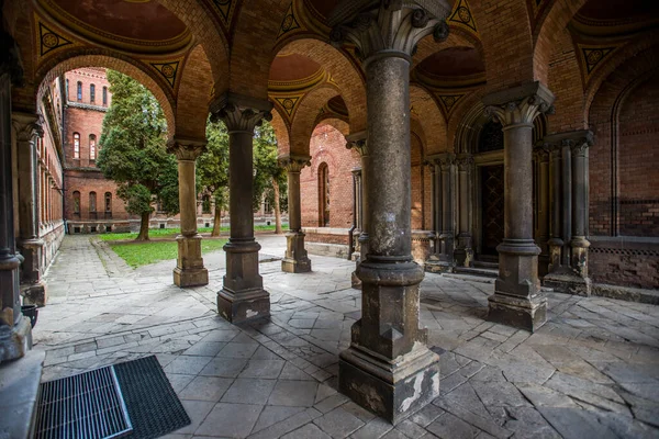 Chernivtsi National University with a very beautiful architecture