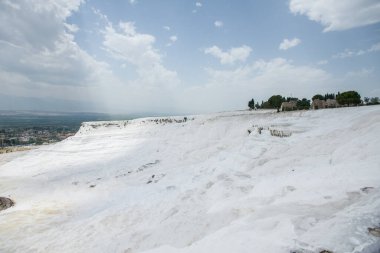 Türkiye Pamukkale, Photoshop 'suz haliyle ayrıntılı ve manzaralı