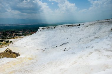 Türkiye Pamukkale, Photoshop 'suz haliyle ayrıntılı ve manzaralı