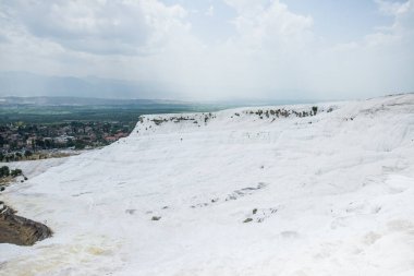 Türkiye Pamukkale, Photoshop 'suz haliyle ayrıntılı ve manzaralı