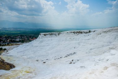 Türkiye Pamukkale, Photoshop 'suz haliyle ayrıntılı ve manzaralı