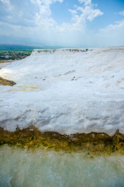 Türkiye Pamukkale, Photoshop 'suz haliyle ayrıntılı ve manzaralı