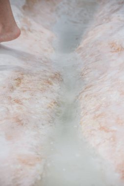 Türkiye Pamukkale, Photoshop 'suz haliyle ayrıntılı ve manzaralı