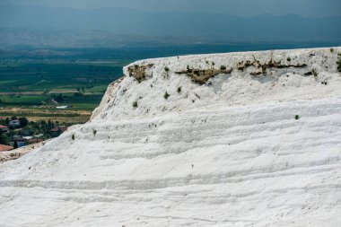 Türkiye Pamukkale, Photoshop 'suz haliyle ayrıntılı ve manzaralı