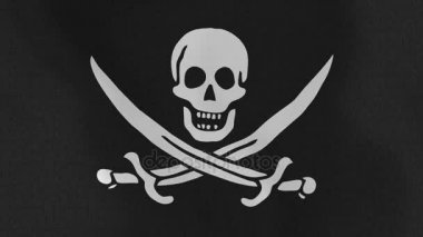 Loopable: Rüzgarda sallayarak korsan bayrağı