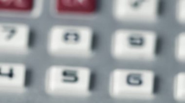 Sovyet alüminyum Calculator tuşları kaydırma, 1980'li yıllarda oluşturulan