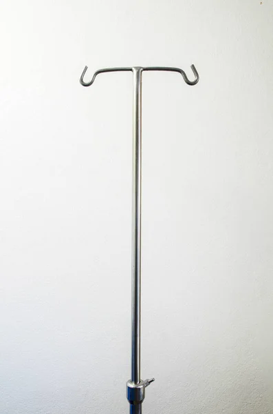 Saline water hanging stand in hospital — Stock Photo, Image