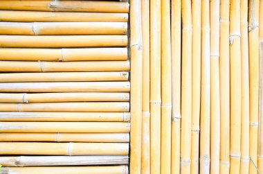 kahverengi bambu duvar doku ve arka plan 