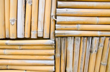 closeup bambu duvar doku ve arka plan