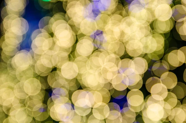 Fondo bokeh abstracto de la luz de Navidad —  Fotos de Stock