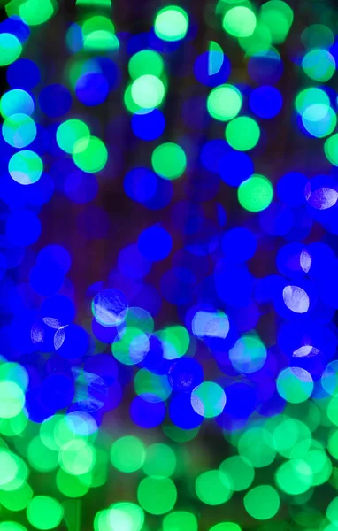 Abstrato bokeh fundo de luz de Natal — Fotografia de Stock