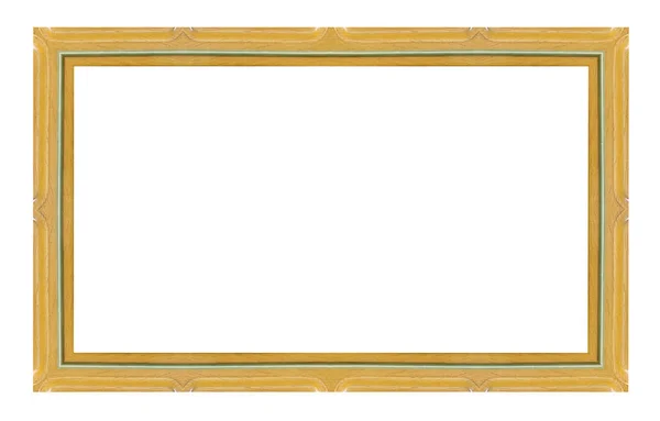 Antique frame Isolated on white  background . — Stock Photo, Image