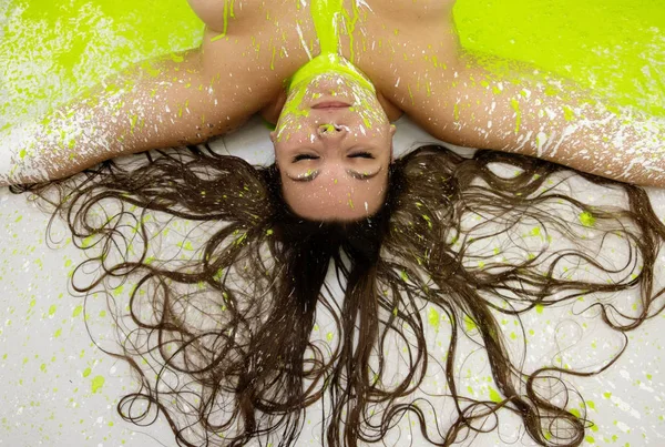 Retrato Uma Mulher Sexy Tamanho Gordura Excesso Peso Mulher Gordinha — Fotografia de Stock