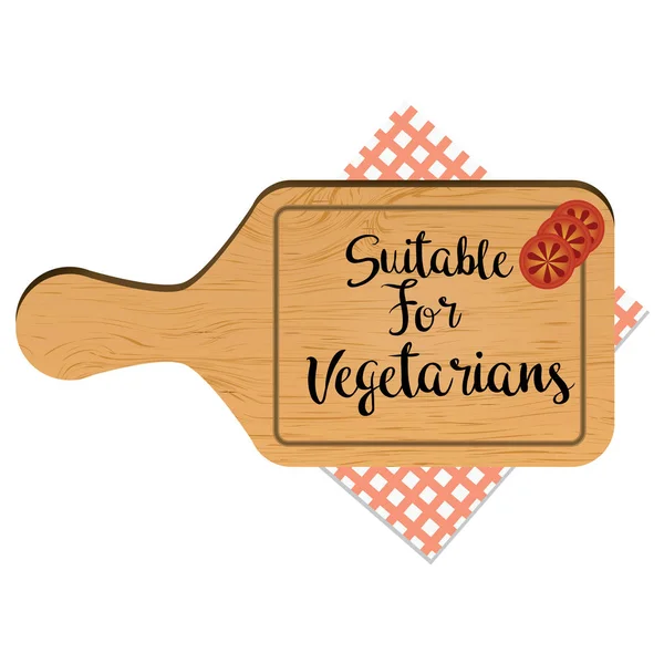 Vegetarische Lebensmittel-Symbole, veganfreundliche Symbole, Abzeichen, Briefmarken und Embleme. Vektorillustration — Stockvektor