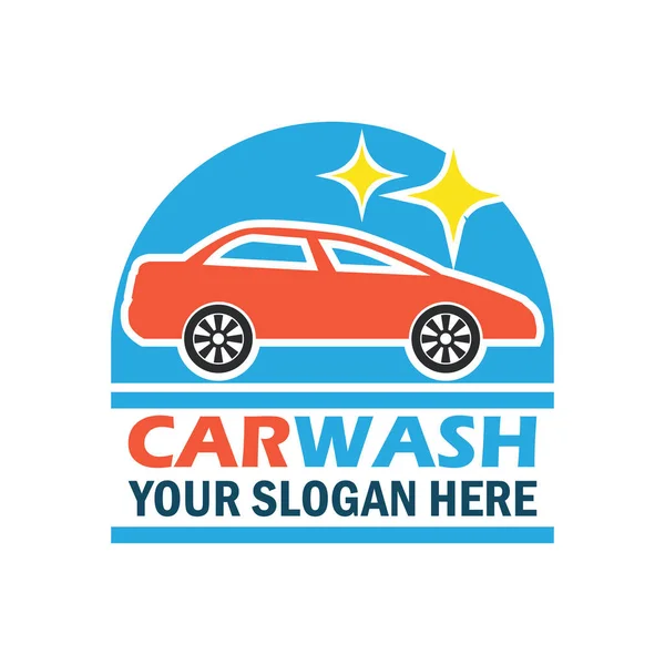 car wash service logo with text space for your slogan, vector illustration