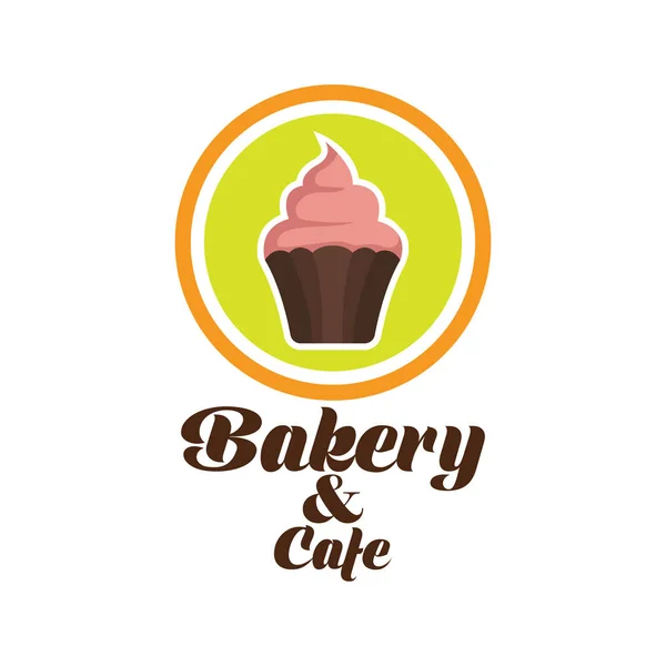 Bakery logo with text space for your slogan / tagline, vector illustration — Stock Vector