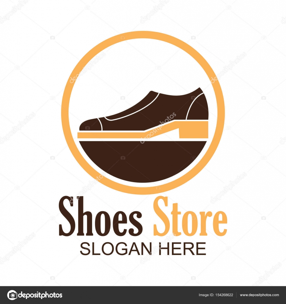 Shoes store, shoes shop logo with text space for your slogan / tag line for  fashion business. vector illustration Stock Vector by ©engabito 154268622