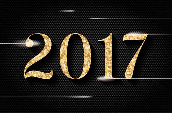 Feliz ano novo 2017. —  Vetores de Stock