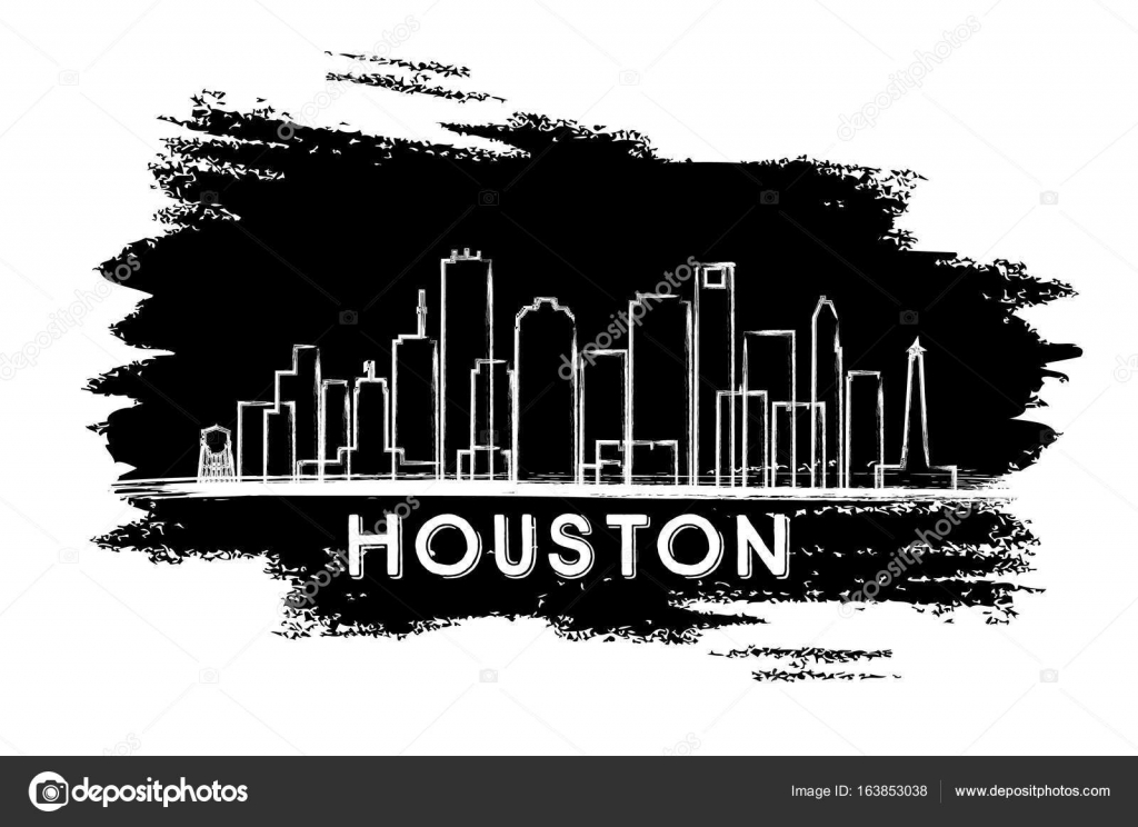 Houston Skyline SVG