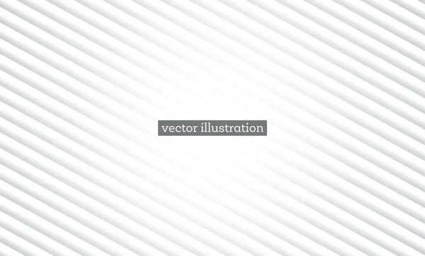 Weißer geometrischer Hintergrund mit Linien. — Stockvektor