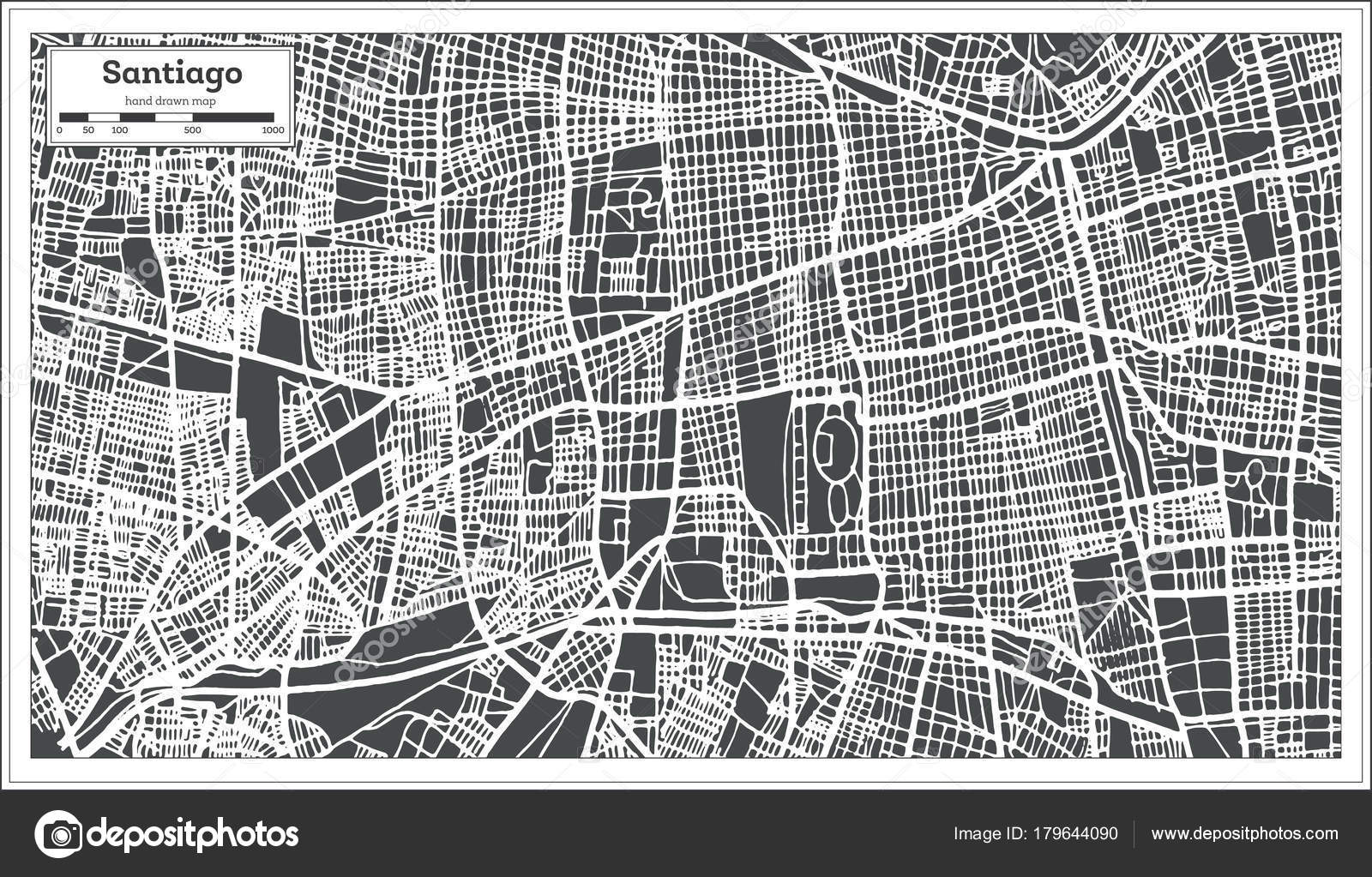 Contorno simples do mapa de portugal, em estilo de esboço