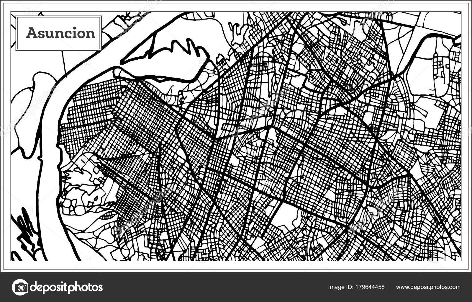 Vector map Asuncion Paraguay PDF