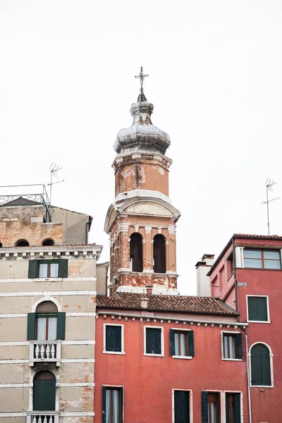 Torre Iglesia San Bartolomeo Venecia Italia — Foto de Stock