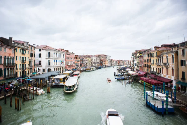 Venecia Italia Mayo 2019 Vista Desde Puente Rialto Hasta Gran — Foto de Stock