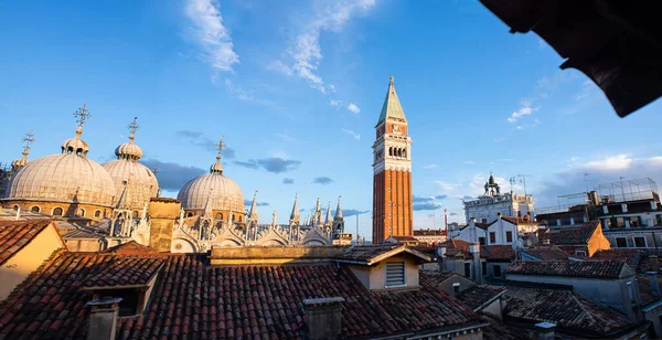 마르코 대성당 마르코 이탈리아어 Campanile San Marco 이탈리아 베니스에 마르코 — 스톡 사진