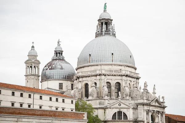 Basílica Santa Maria Della Salute Venecia Italia Cielo Nublado — Foto de Stock