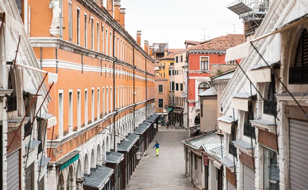 Venecia Italia Mayo 2019 Vista Sobre Calle Ruga Dei Oresi — Foto de Stock
