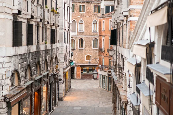 Venecia Italia Mayo 2019 Vista Sobre Calle Salizzada Pio Desde — Foto de Stock