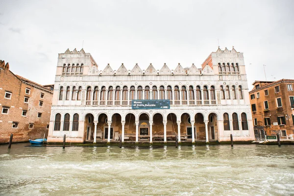 Venecia Italia Mayo 2019 Museo Historia Natural Orillas Del Gran — Foto de Stock