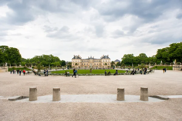 Paris França Maio 2019 Palácio Nos Jardins Luxemburgo Paris França — Fotografia de Stock