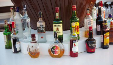 alkollü içki standı