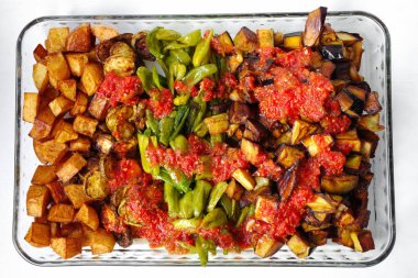 Karışık sebze kızartması