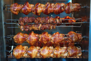 Türk usulü, kızarmış tavuk.