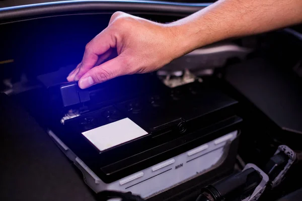 Check and maintenance the battery in car with yourself.