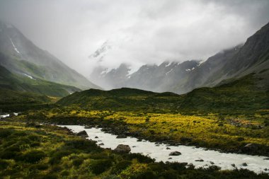 Cook Dağı - Aoraki NP - Hooker Valley Pisti - Yeni Zelanda