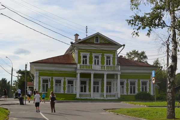 Casa Zasetsky Vologda — Foto de Stock