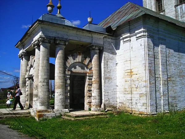 Ryazan Região Gusevsky Churchyard Igreja São Nicolau — Fotografia de Stock